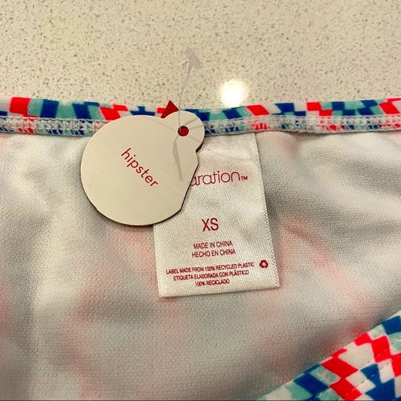 Xhilaration Swim Geometric Bright Color Bottoms! - Picture 5 of 5